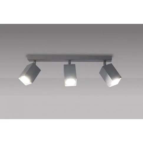 Fotografia Potrójny plafon halogenowy E169-Ejos - biały z kategorii Plafony