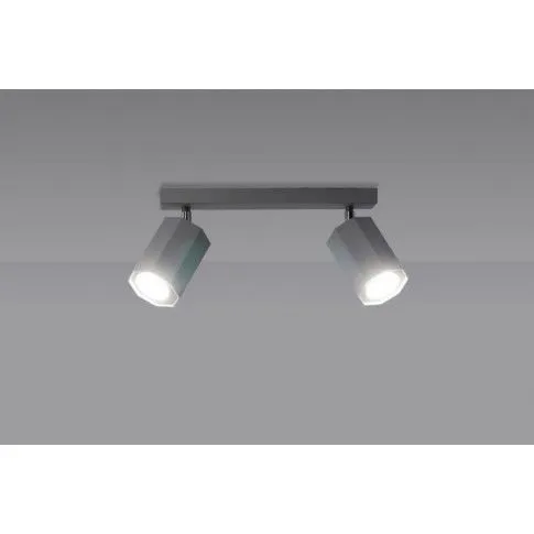 Fotografia Minimalistyczny plafon metalowy E170-Fonat - popiel z kategorii Przeznaczenie