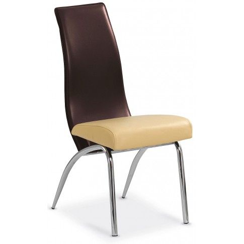 Zdjęcie produktu Krzesło tapicerowane Henry - brązowe.