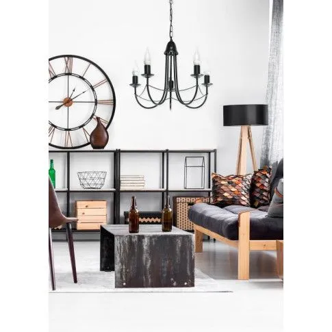 Fotografia Lampa świecznik E226-Kirs - czarny z kategorii Lampy