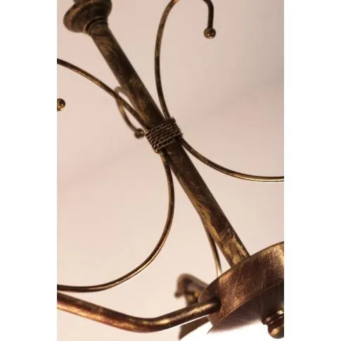 Szczegółowe zdjęcie nr 5 produktu Stylowy żyrandol retro E229-Zena