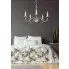 Zdjęcie biały żyrandol w formie świecznika E231-Galias | Edinos.pl