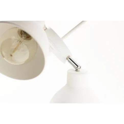 Zdjęcie biały industrialny żyrandol do sypialni E233-Cossaco | Edinos.pl