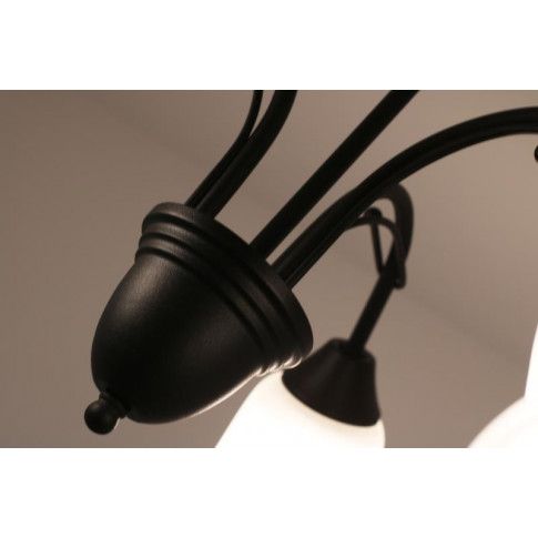Szczegółowe zdjęcie nr 6 produktu Żyrandol w stylu klasycznym E262-Alpax - czarny