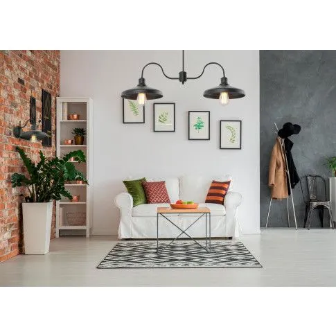 Zdjęcie czarny industrialny żyrandol E270-Olwen | Edinos.pl