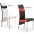 Zdjęcie krzesło tapicerowane Inter - białe - sklep Edinos.pl