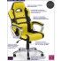 Fotografia Fotel obrotowy Dager - żółty z kategorii Fotele