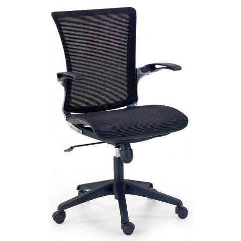 Zdjęcie produktu Aluminiowy fotel obrotowy Daster - czarny.