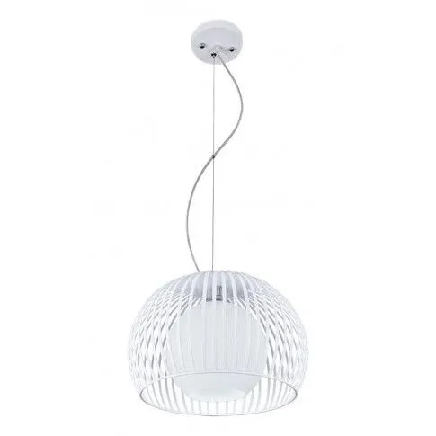 Biała designerska lampa wisząca E346-Jupitex