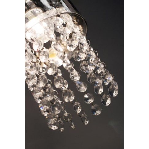 Szczegółowe zdjęcie nr 4 produktu Lampa wisząca glamour E372-Boni
