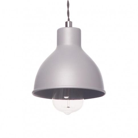 Zdjęcie produktu Industrialna lampa wisząca E378-Zoa - popiel.