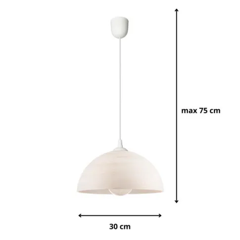 Zdjęcie klasyczna kuchenna lampa wisząca E382-Golda | Edinos.pl