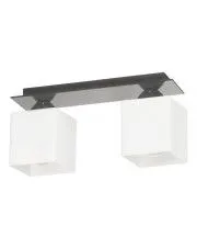 Elegancka lampa sufitowa E390-Flox - popiel