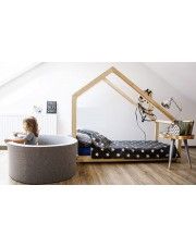 Młodzieżowe łóżko domek Miles 5X - 23 rozmiary w sklepie Edinos.pl