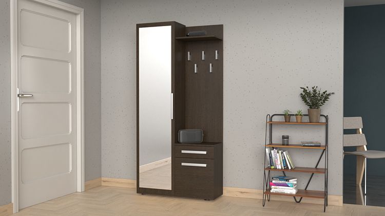 Garderoba wenge na kurtki Balex 2X