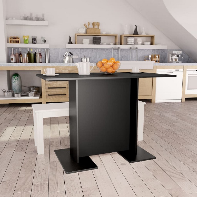 Produkt Czarny stół minimalistyczny - Rivers - zdjęcie numer 2