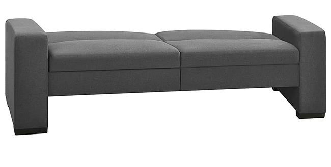 Jasnoszara rozkładana sofa Fadira 2S