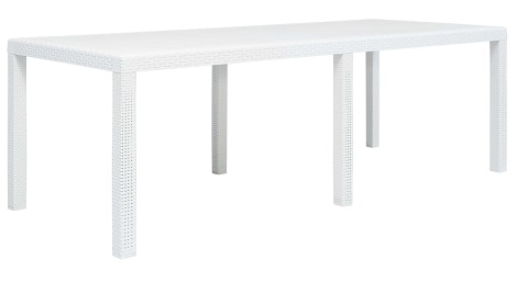 Produkt Zestaw mebli ogrodowych Janma 3X - biały - zdjęcie numer 2
