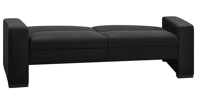 Ciemnobrązowa rozkładana sofa Astigar