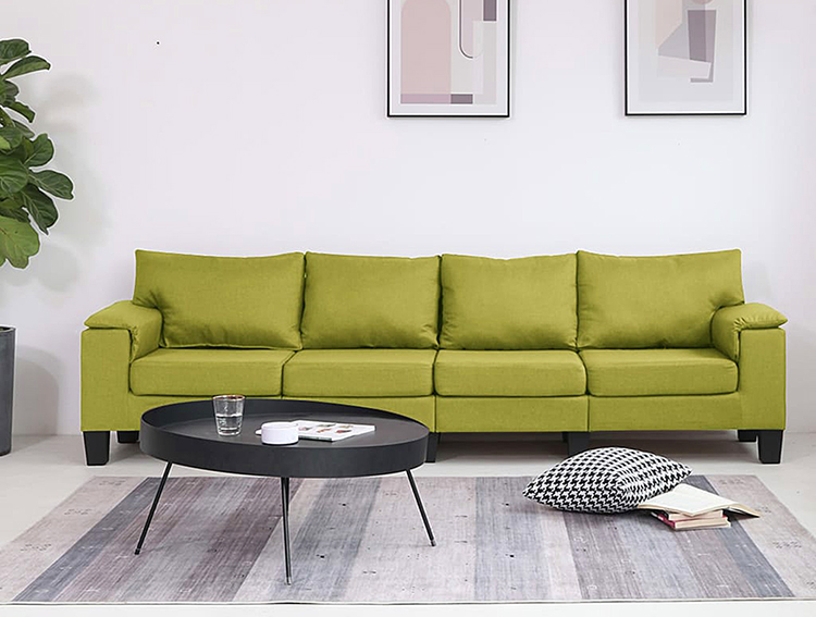 4-osobowa zielona sofa Ekilore 4Q