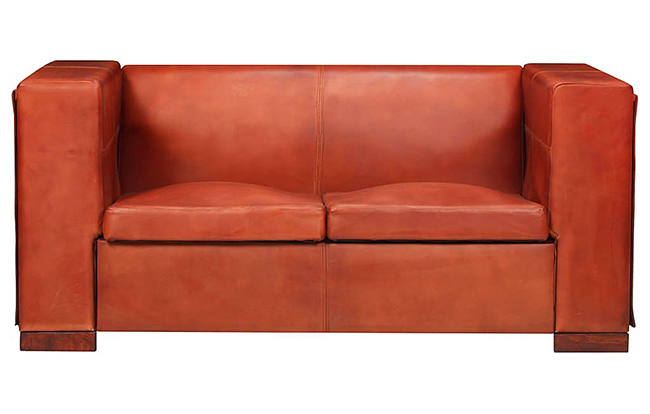 2-osobowa sofa Vino 2Q ciemnobrązowa