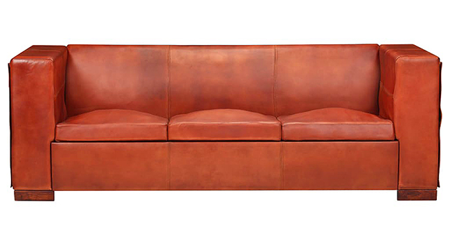 3-osobowa sofa Exea 3Q ciemnobrązowa