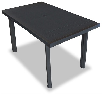 Produkt Stół ogrodowy z krzesłami Elexio 2X - szary