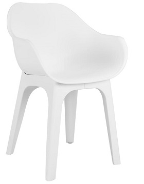 Produkt Zestaw mebli ogrodowych Wadin 5X - biały - zdjęcie numer 2