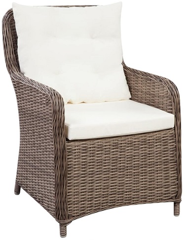 Produkt Zestaw mebli ogrodowych Gravos 2X - brązowy - zdjęcie numer 2