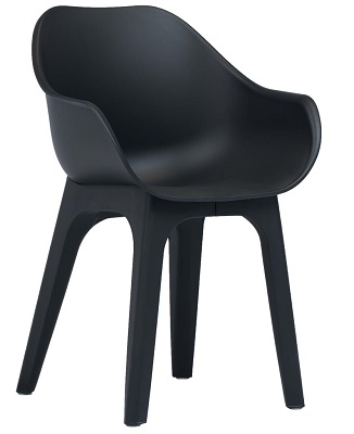 Produkt Zestaw mebli ogrodowych Wadin 3X - szary antracyt - zdjęcie numer 2