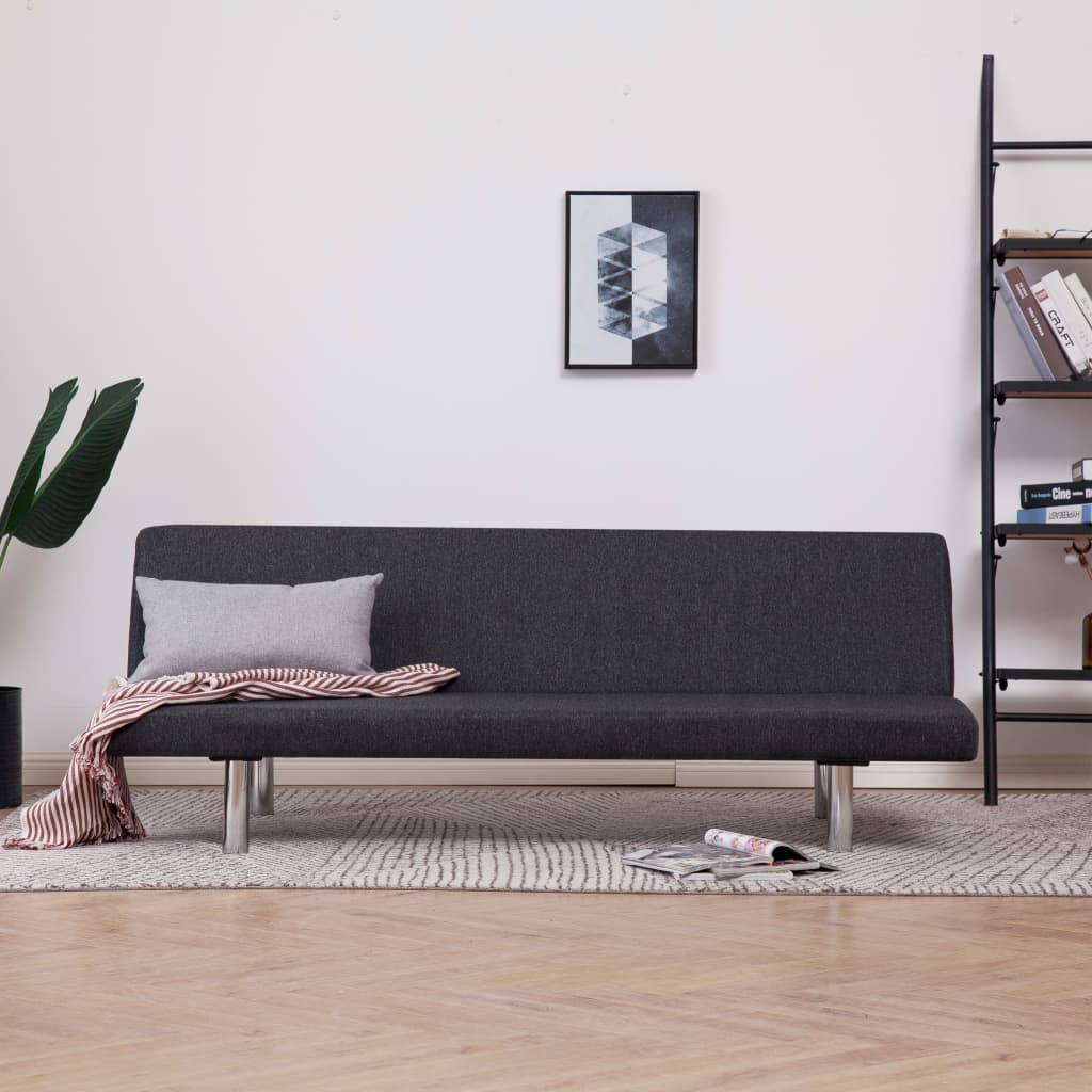 Produkt Tapicerowana sofa Melwin 2X – ciemnoszara  - zdjęcie numer 2