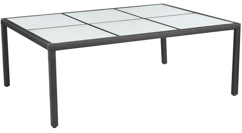 Produkt Zestaw mebli ogrodowych Tamis - czarny