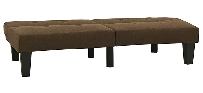 Brązowa rozkładana sofa Iluna 3X