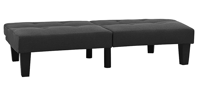 Ciemnoszara rozkładana sofa Mirza 3X