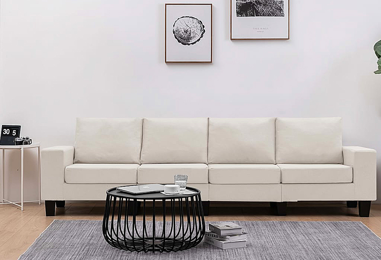 4-osobowa sofa kremowa Magnex 4Q