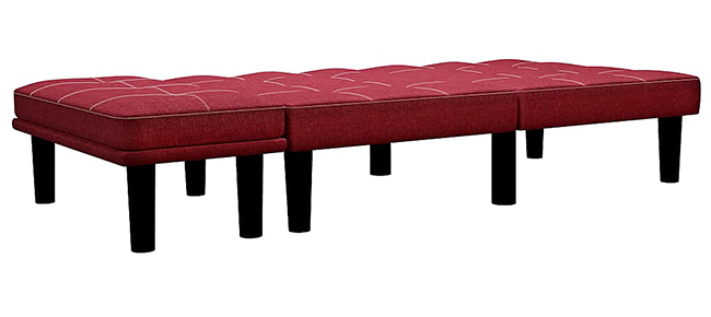 Brązowa sofa Vortex, rozkładana