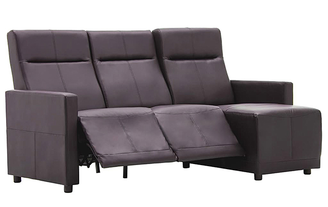  Brązowa rozkładana sofa Blodyn