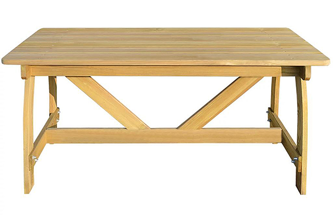 Drewniany stół ogrodowy Province, sosna