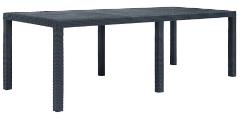 Produkt Zestaw mebli ogrodowych Deveni 5X - szary antracyt