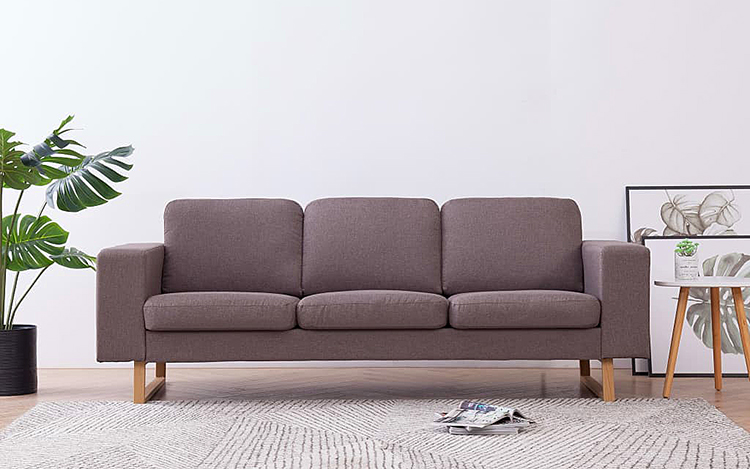 Produkt Elegancka trzyosobowa sofa Williams 3x -  taupe - zdjęcie numer 2