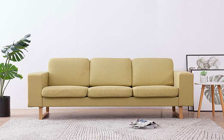 Produkt Elegancka trzyosobowa sofa Williams 3X - zielona - zdjęcie numer 2