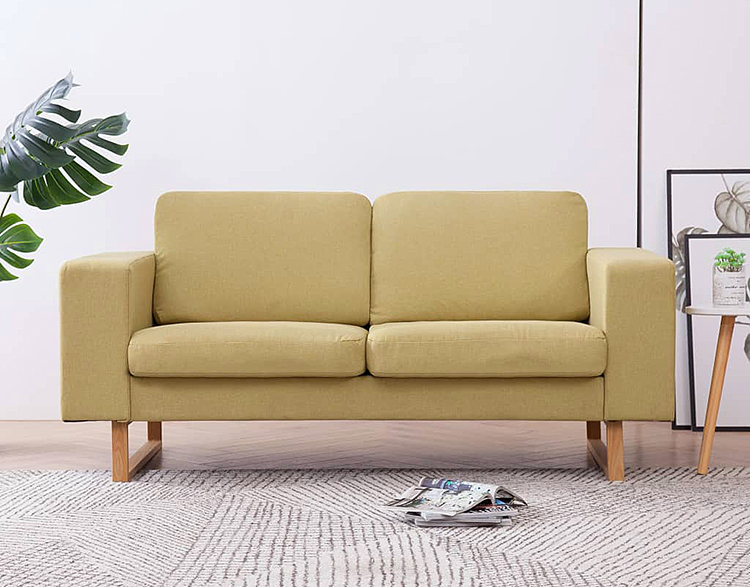 Produkt Elegancka dwuosobowa sofa Williams 2X - zielona - zdjęcie numer 2