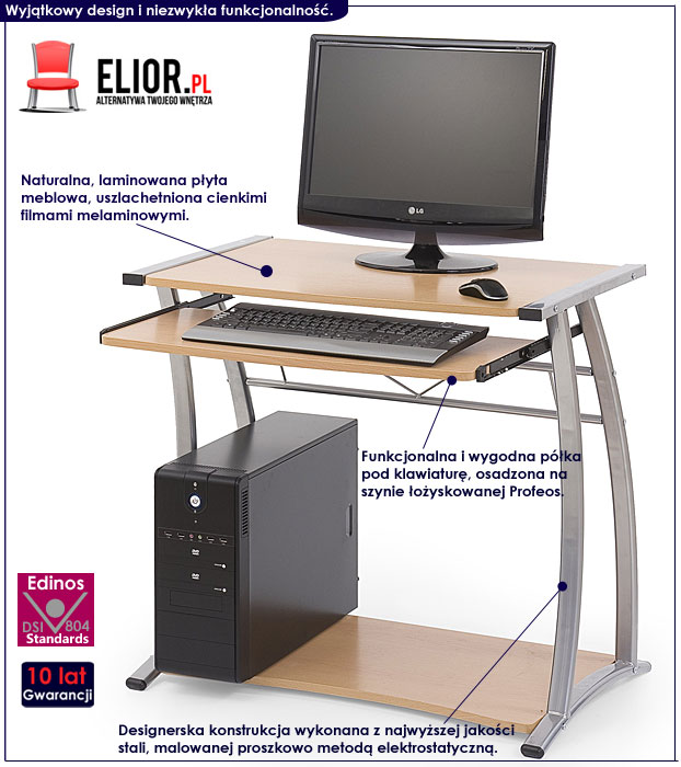 biurko komputerowe Erica 7X