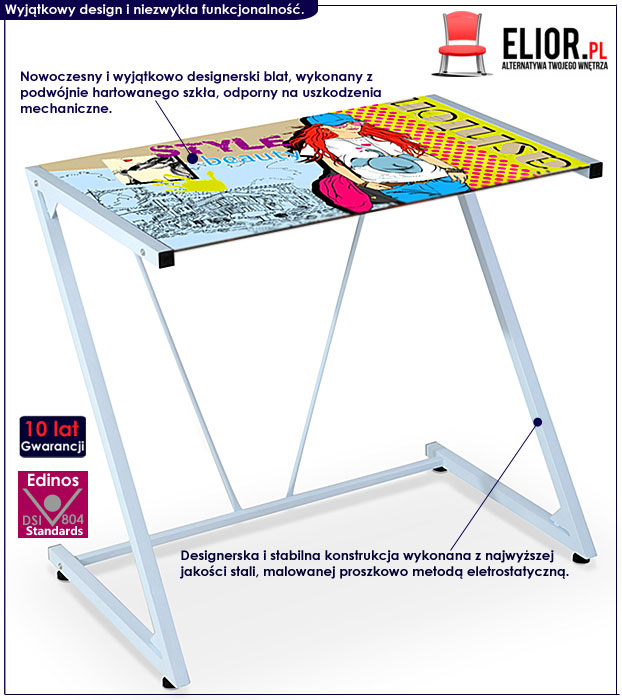 biurko dla dziecka Crayon 6X