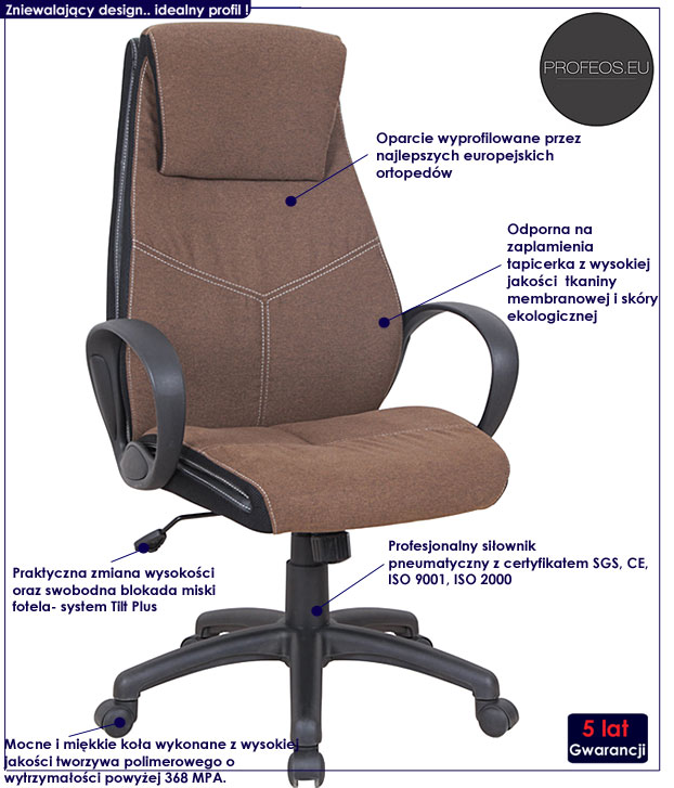 fotel obrotowy Olsen