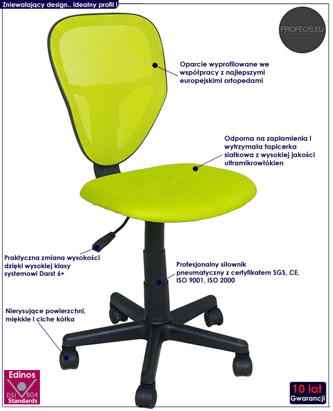 fotel młodzieżowy Pessa