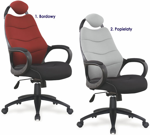 Tapicerowany fotel biurowy Isabell