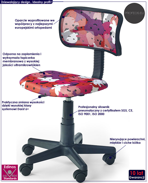 fotel obrotowy Iwaria