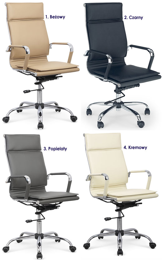 Nowoczesny fotel obrotowy do nauki, pracy Emelsa