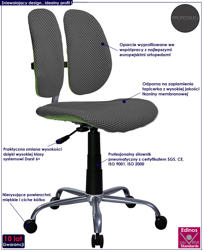 chłopięcy fotel Kine